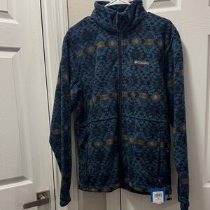 Columbia Blue and Gold Full-Zip Jacket